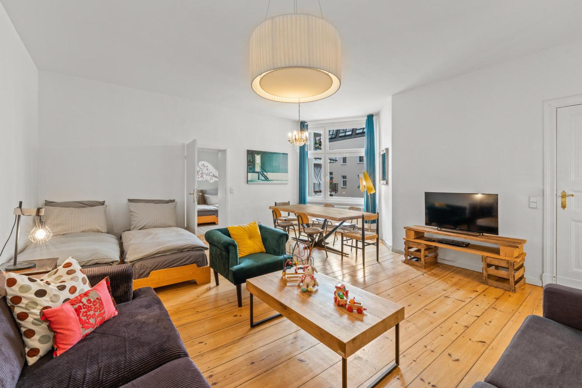 דירות ברלין Wilhelmshavener 3Br In Downdown Moabit מראה חיצוני תמונה