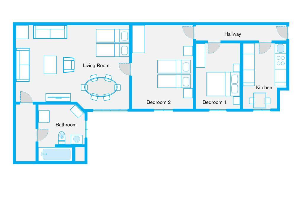 דירות ברלין Wilhelmshavener 3Br In Downdown Moabit מראה חיצוני תמונה